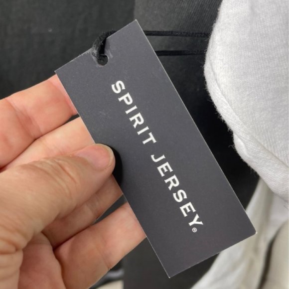 SPIRIT JERSEY | NWT Black & White Unisex NYC Fake Sports Shirt | Size XXL - Picture 7 of 11